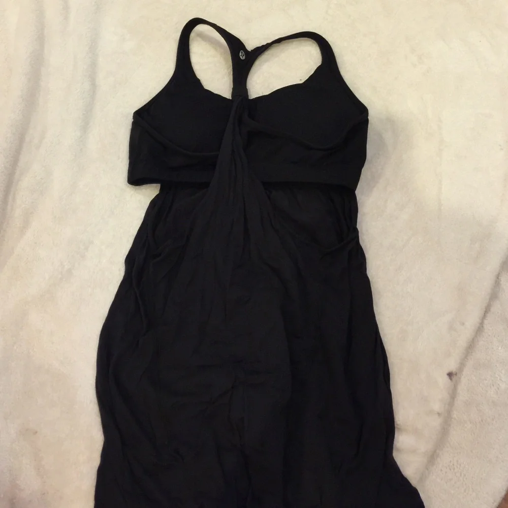 lululemon athletica Black Racerback Tank